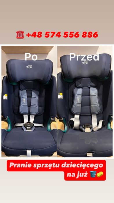 Pranie wózków dziecięcych, fotelików dziecięcych, przyczepek