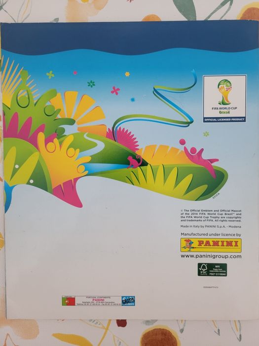 Caderneta FIFA WORLD CUP 2014 vazia