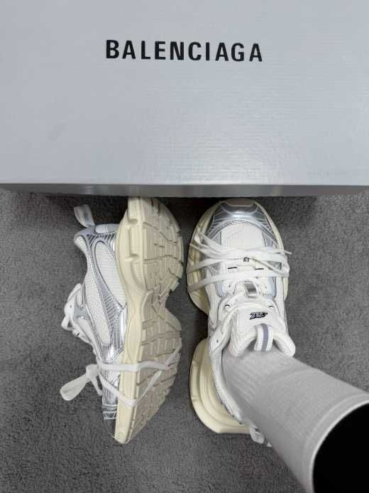 Balenciaga 3XL White Silver