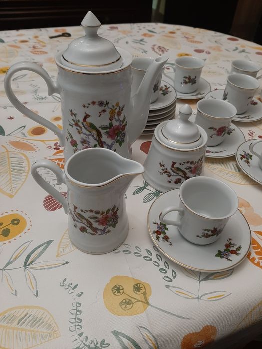 Conjunto/Serviço de café da QN - Vista Alegre