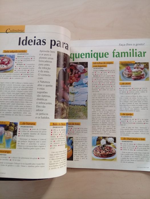 2 revistas e um guia sobre maternidade e bebés