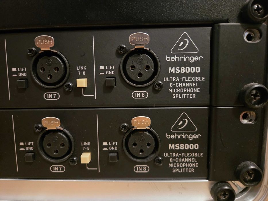 Behringer x32 Rack dla zespołu, splitter, wzmacniacz, jak nowy, Proel