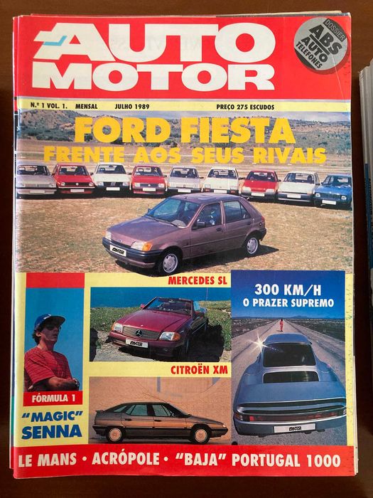 Revista AutoMotor do Volume 1 ao 256 (1989 - 2010)