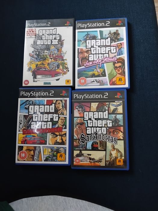 Gry z serii GTA na konsole PlayStation 2