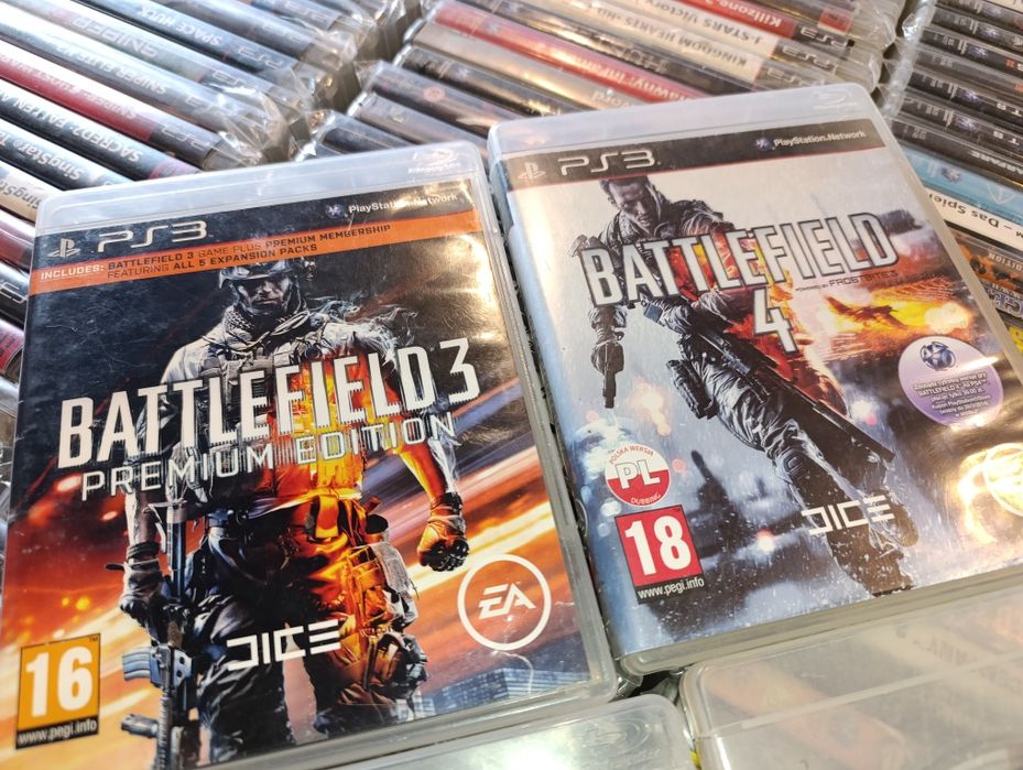 Battlefield + inne zestaw 4 gier na PS3 cena za komplet
