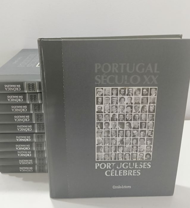 Portugal Séc. XX, crônicas em imagens.Colecão 11 livros