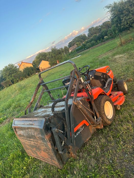 Kubota g18 traktorek kosiarka górny wysyp diesel