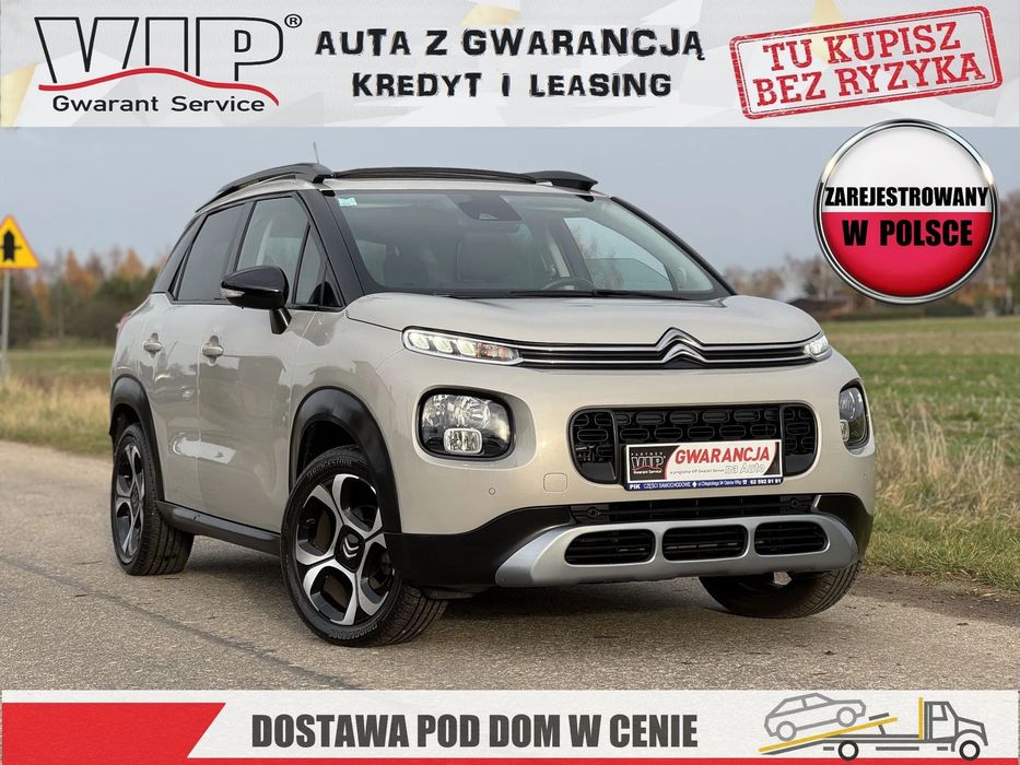 Citroën C3 Aircross Navi PANORAMA skóry / PISEMNA GWARANCJA w cenie / Transport / KREDYT