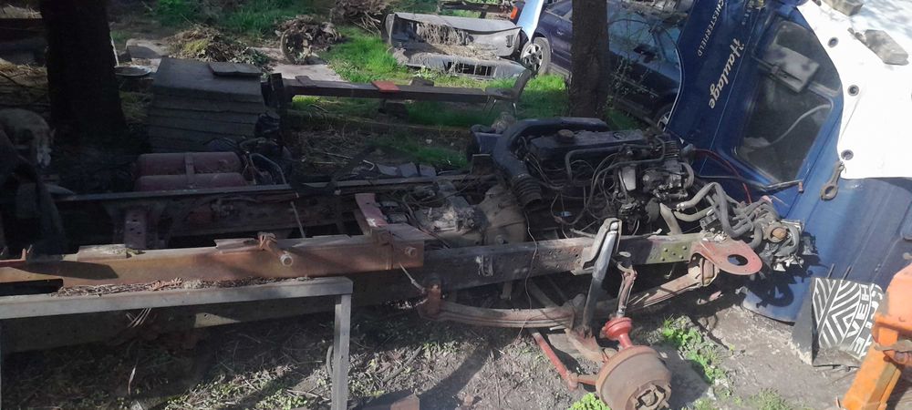 Mercedes 814 самоскид з маніпулятором