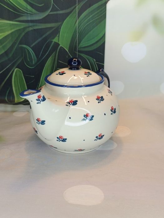 Czajnik imbryk ceramiczny duży 1,5L Ceramika Bolesławiec