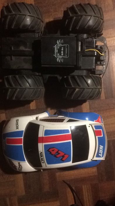 Carro telecomandado bateria