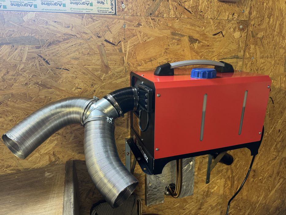 Nagrzewnica postojowa webasto do garażu  8kw , 230v/12v