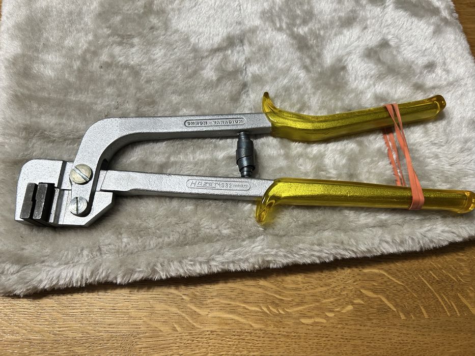 Szczypce do odsadzenia blachy Hazet