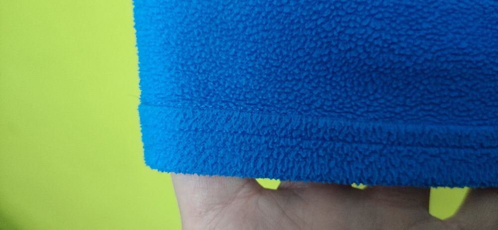 Polar  bluza polarowa  TNF The North Face-  niebieski z suwakiem i stó