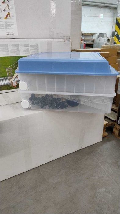 Автоматичний інкубатор 70–400 яєць живлення 12 та 220 В блекаут