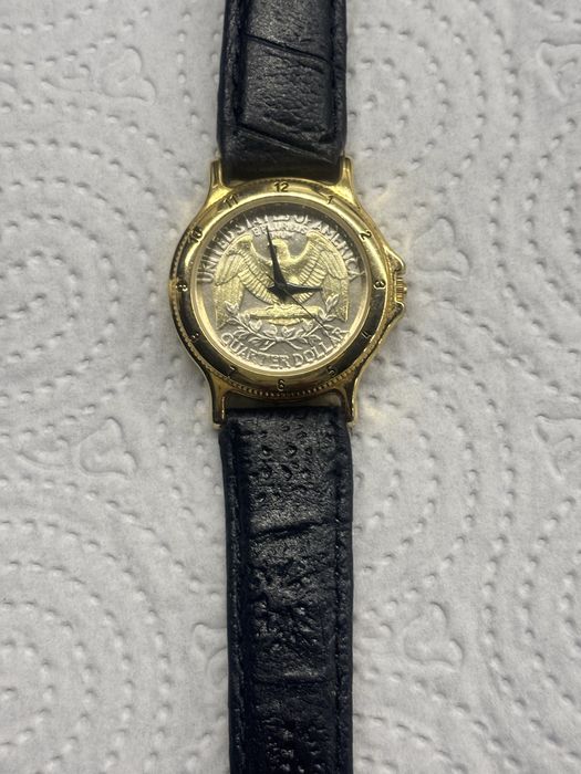 Zegarek ćwiercdolarówka