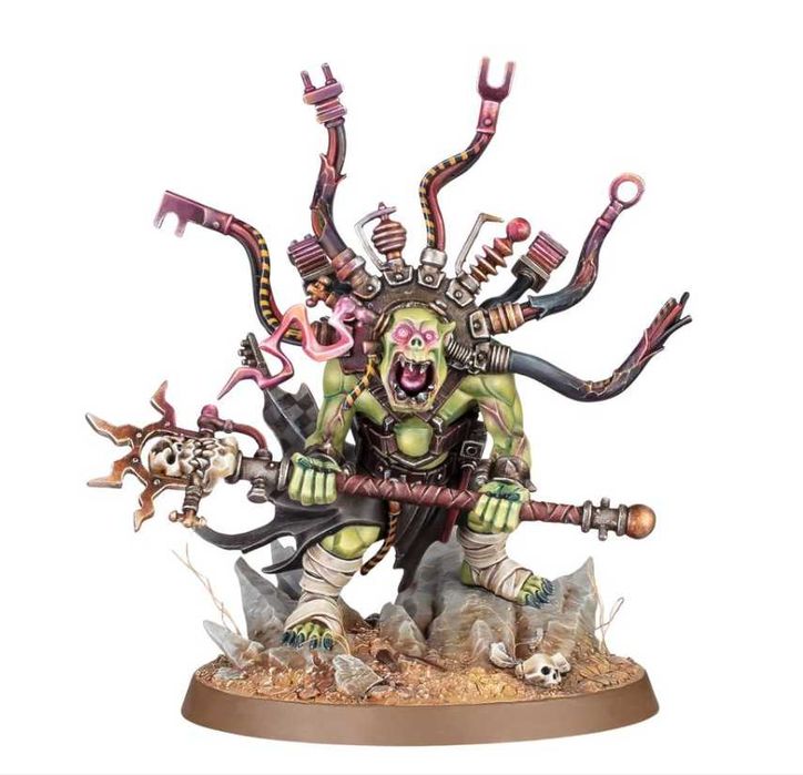Warhammer 40k ork  Weirdboy з боксу Armageddon