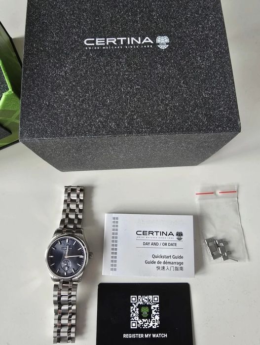 Zegarek automatic Certina DS-8 Small Second 40 mm