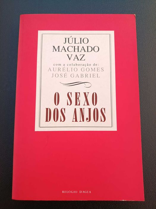 Livro "O Sexo dos Anjos", Júlio Machado Vaz