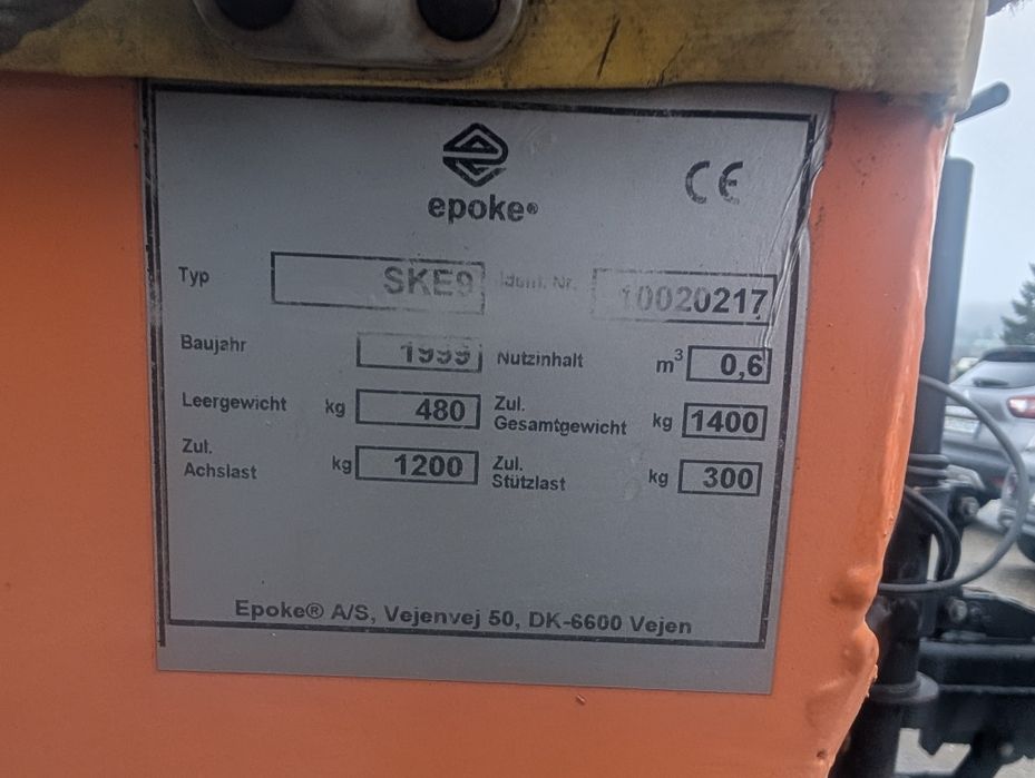 Epoke piaskarka/posypywarka