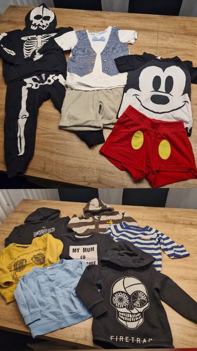 Zestaw ubranek 86 H&M Zara Reserved inne