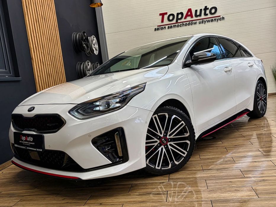 Kia ProCeed GT *204km* SKÓRA/ALCANTARA * JBL *bezwypadkowa*perfekcyjna*AUTOMAT*