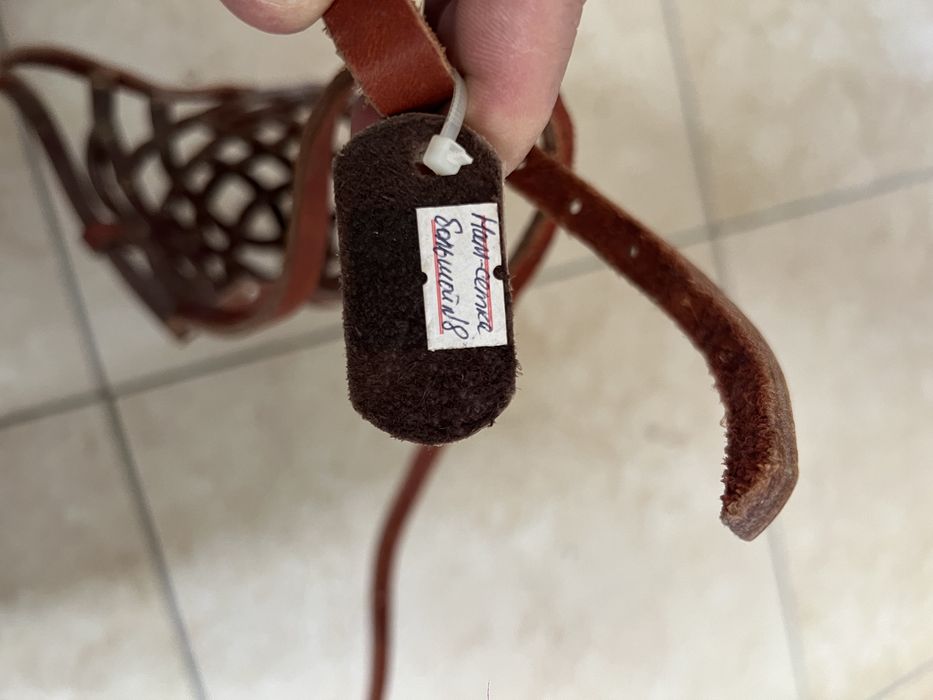 Намордник кожанный для БОЛЬШИХ СОБАК