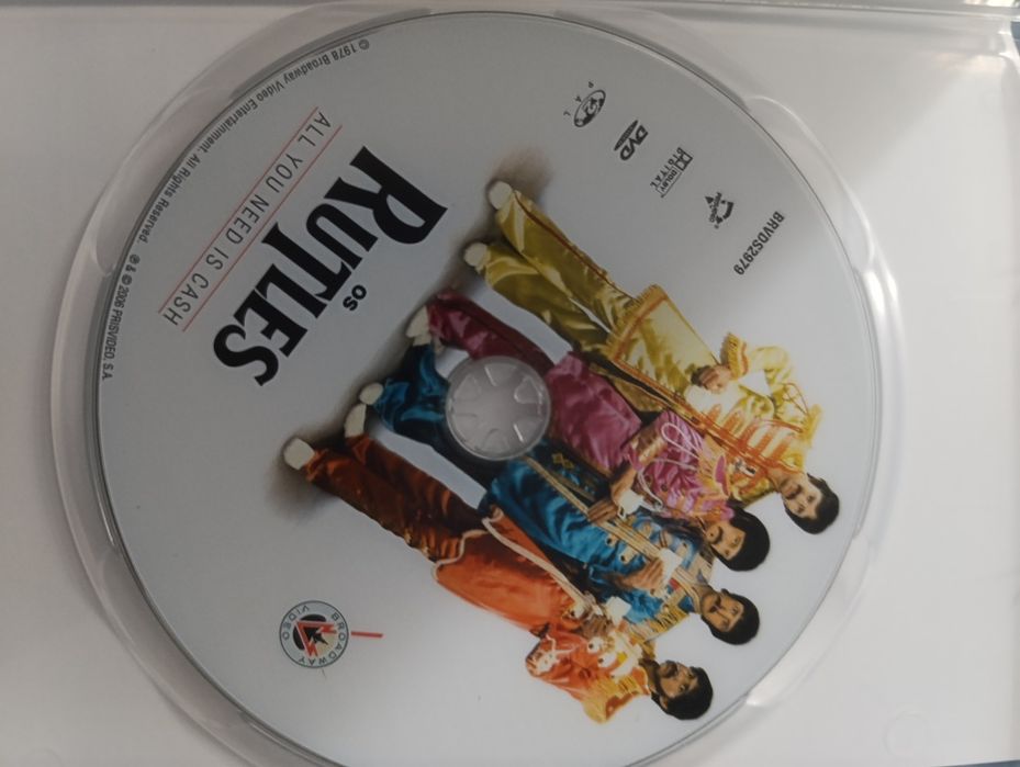 Dvd os rutles all you need is cash