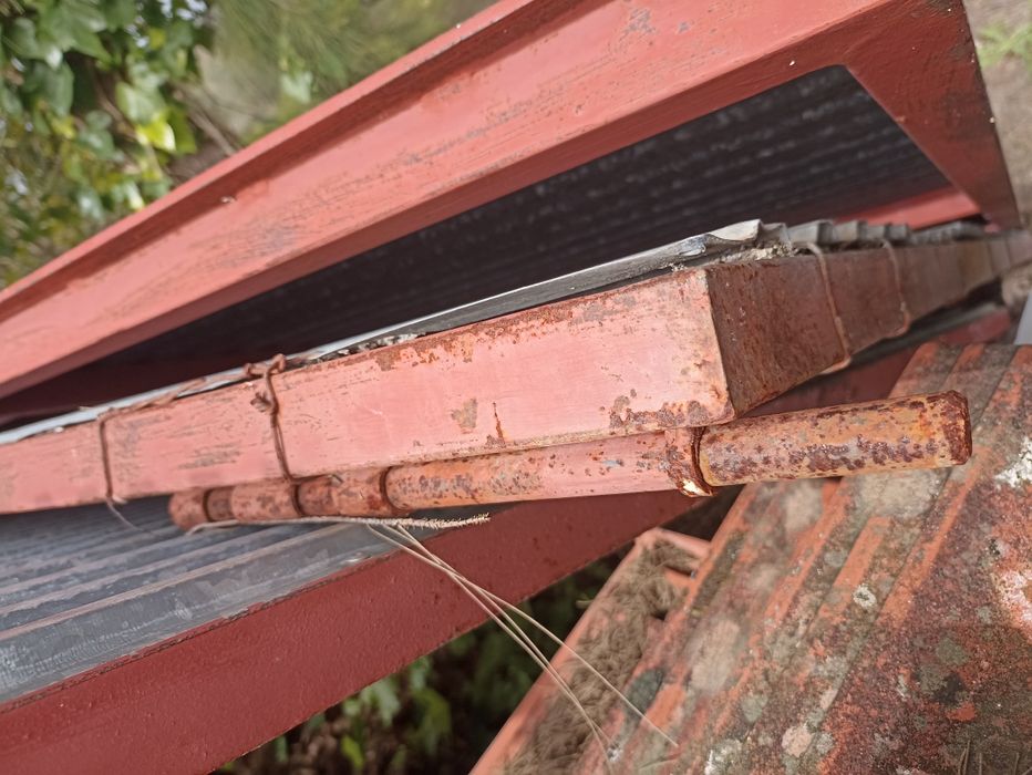 Portão de chapa 2 folhas