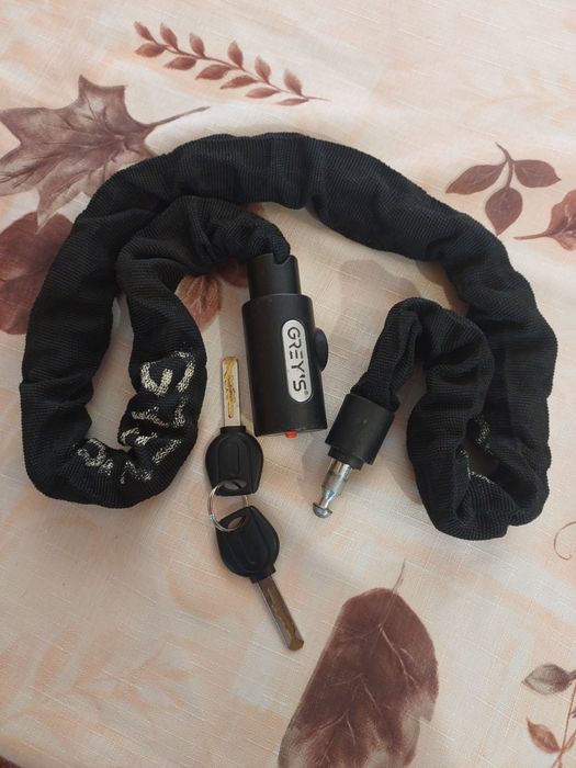 Велосипедный замок Grey's 6мм, 1 метр