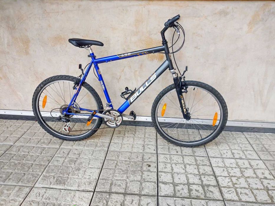 rower górski BULLS XL,amortyzator, przerzutki Shimano, aluminiowy