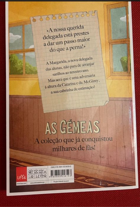 Livro “As gémeas, Catarina no colégio de Santa Clara”