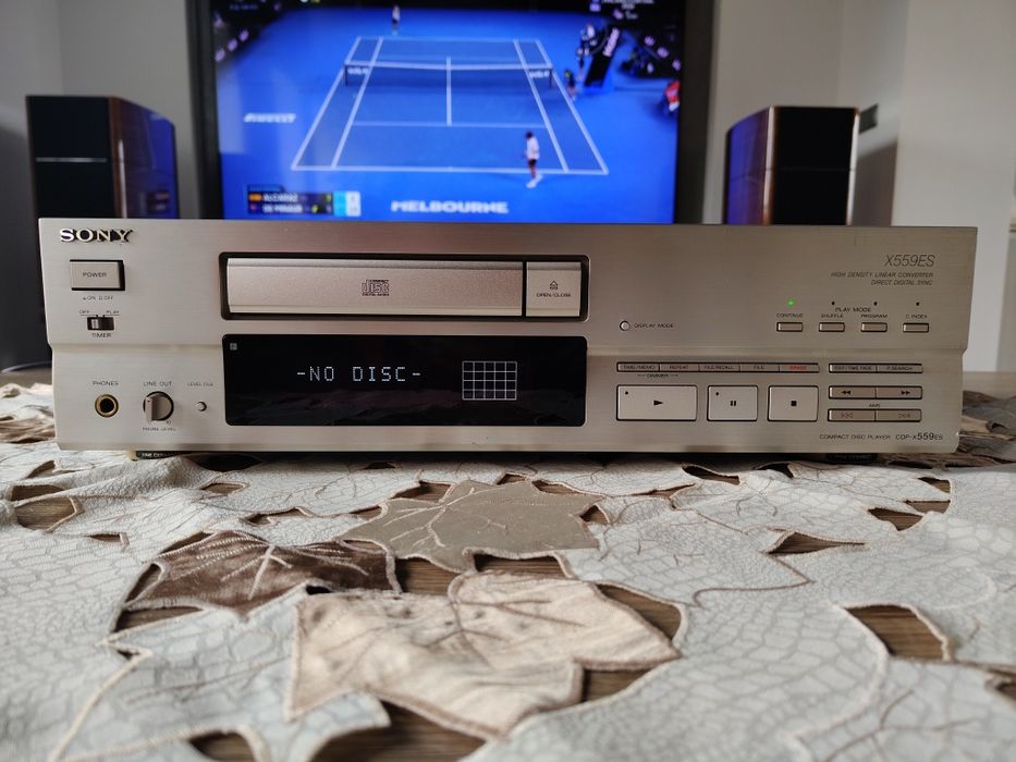 Odtwarzacz kompaktowy CD Sony CDP-X559ES