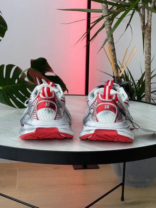 Buty Balenciaga 3XL White Red damskie trampki sneakersy tenisowki