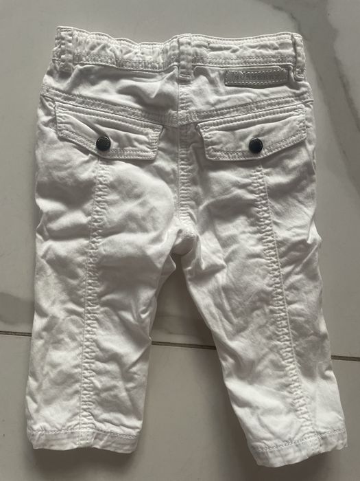 Burberry spodenki dla dziewczynki biale r.86