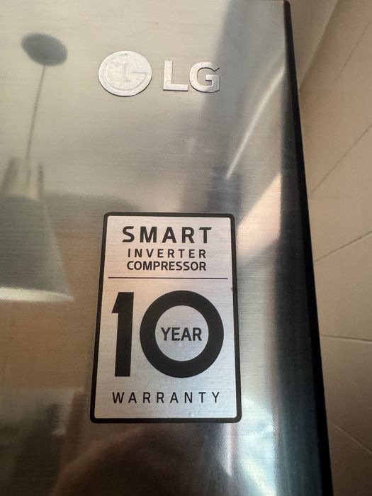 Frigorífico cinza Lg