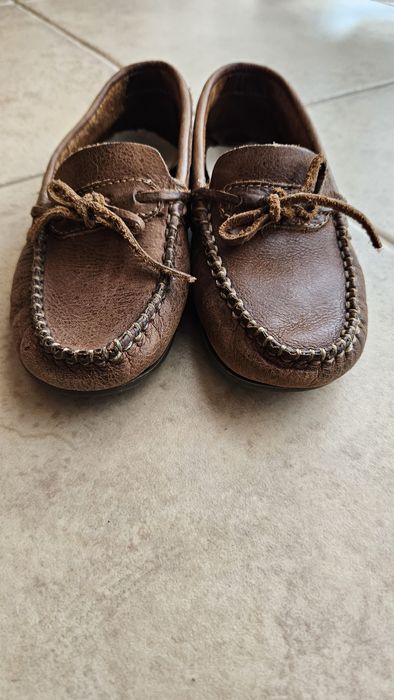 Mocassim de Menina em Pele Tamanho 31