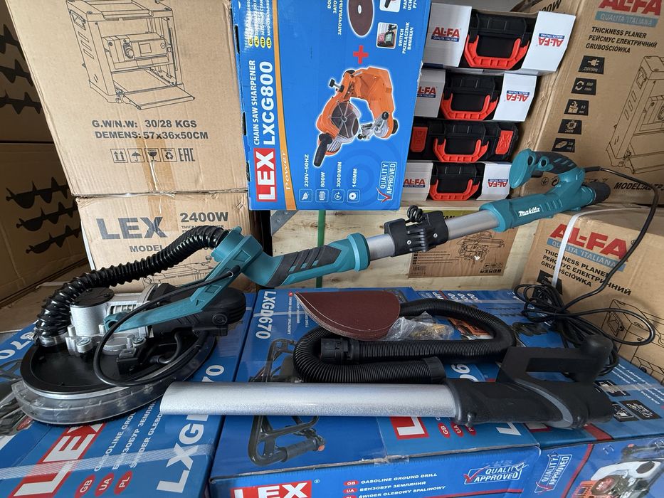 Шлифмашина для стен и потолков Makita DSL600 | 1800Вт | Латвия!!!