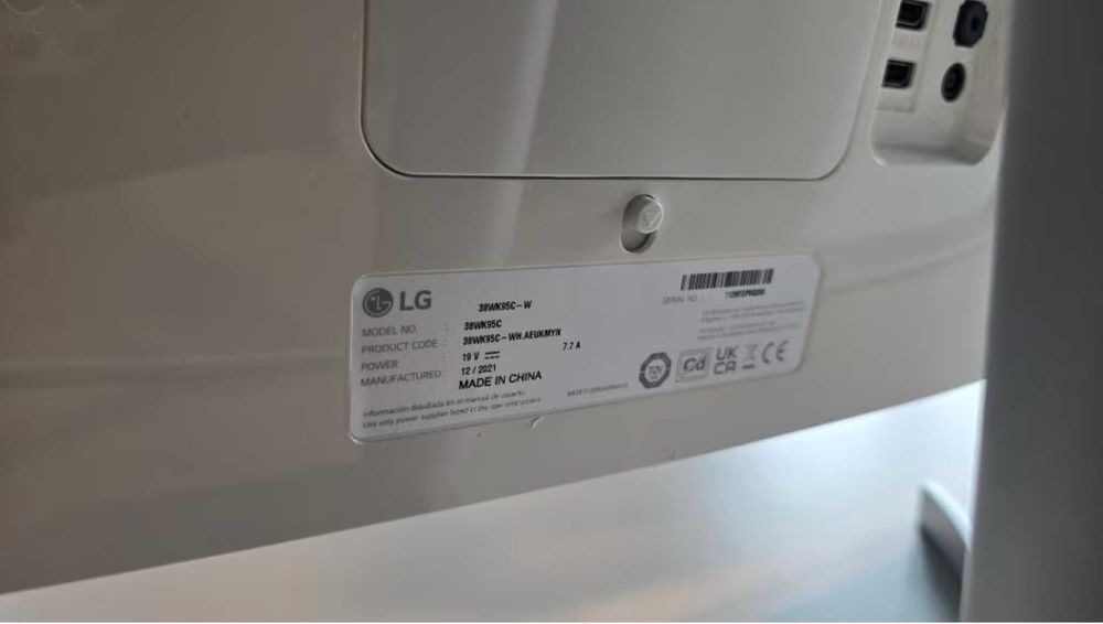 Monitor Ultrawide Curved 21:9 LG 38WK95C - jak nowy!