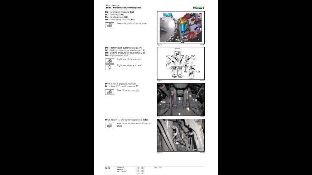 FENDT VARIO 900 com III OD 919 DO 934 instrukcja napraw