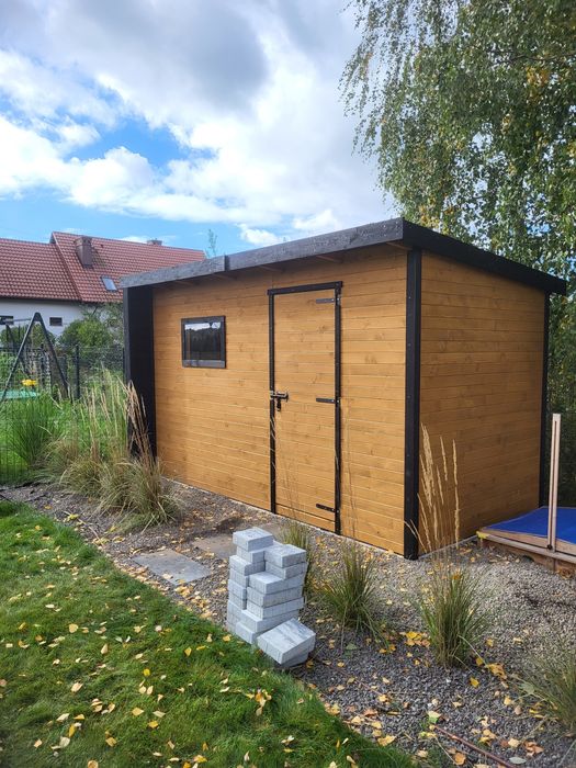 Domek narzędziowy nowoczesny ogrodowy 3x2 drewutnie