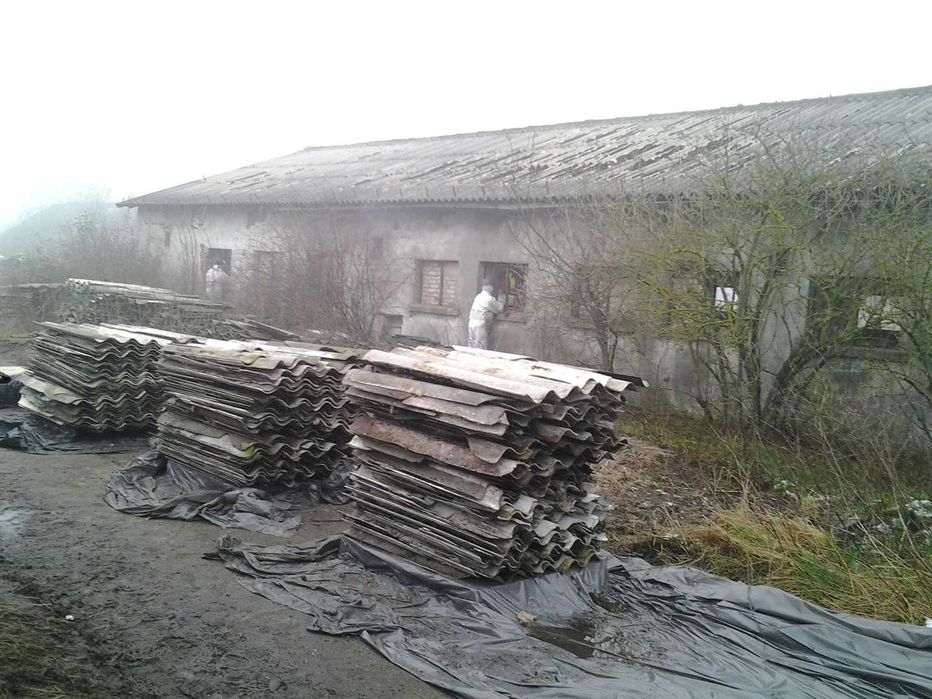 Usuwanie AZBESTU Demontaż ETERNITU Odbiór i Unieszkodliwienie