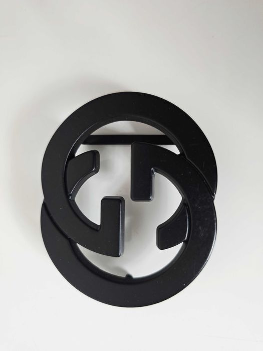 Klamra do paska Gucci  swag czarna zadbana