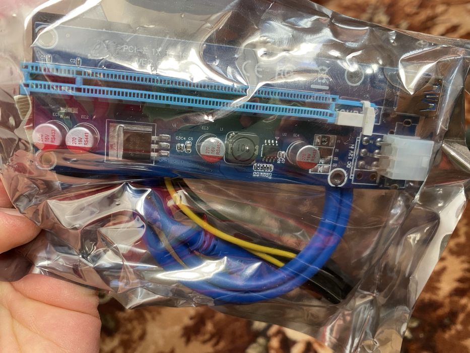 Riser/райзер/рейзер PCI-E 1X TO 16X