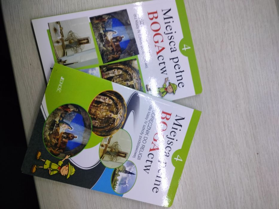 Podręcznik i ćwiczenia do Religi klasa 4