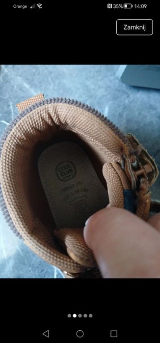 Buty chłopięce rozm. 24. Cool-club - Smyk. W bardzo dobrym stanie.