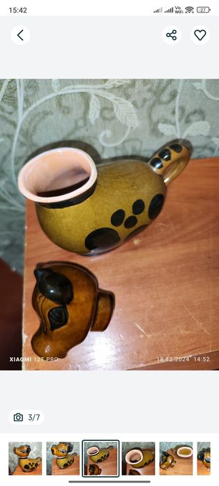 Продам кушщин /штоф  Майолика