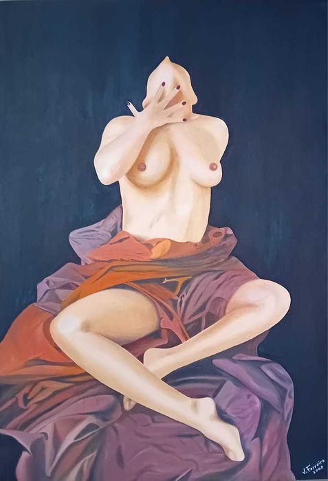 Quadro - Mulher de Veludo