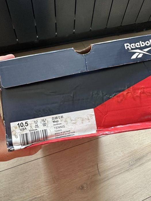 Buty Męskie Reebok CLUB C 85 Białe 44