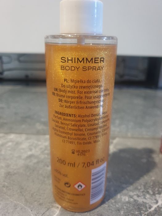 M & M I?m Beauty Glam Body Mist Shimmer Sparkling 200ml